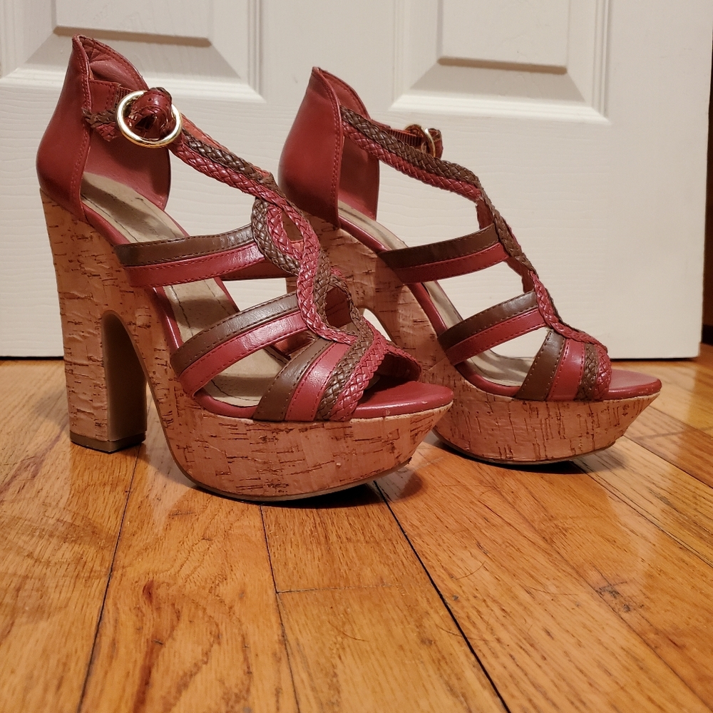 Heeled sandals